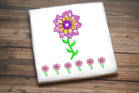 Review: Beautiful Purple Flower for Boutique Sweatshirts