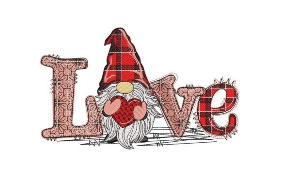 Review: Lovely Gnome for Valentine’s Day Embroidery