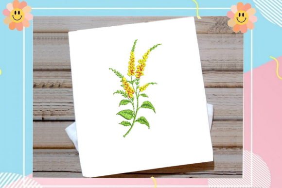 Review: Lovely Yellow Flowers Embroidery Design