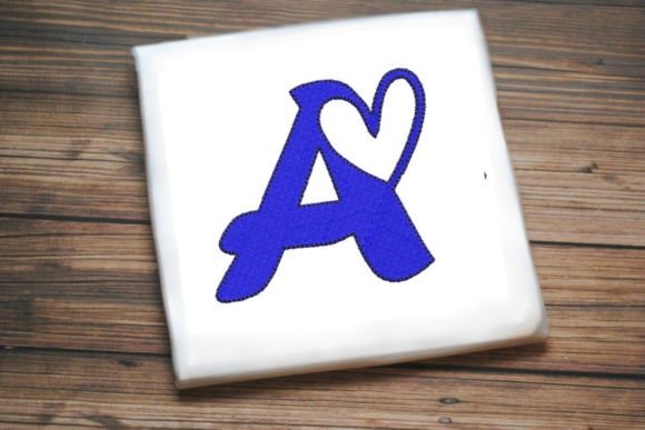 Reviewing Letter a with Beautiful Heart