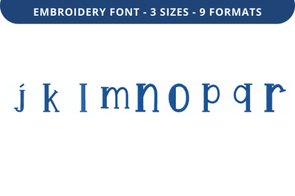 Reviewing Weather Bee Font Lowercase J to R