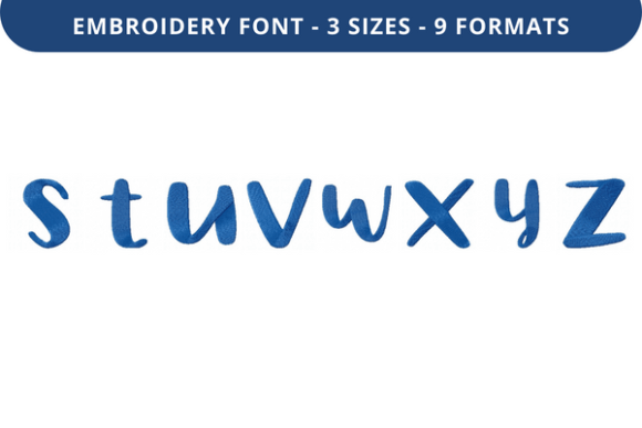 Tropic Berry Font S–Z: A Holiday Embroidery Review